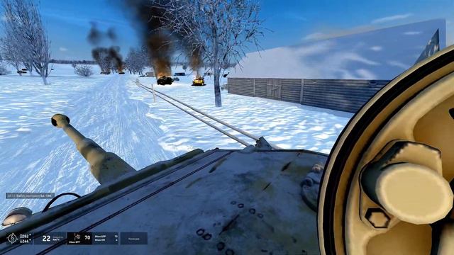 PzKpfw VI Ausf.H1  миссия Брешь в окружении  Tank Crew v.4.505