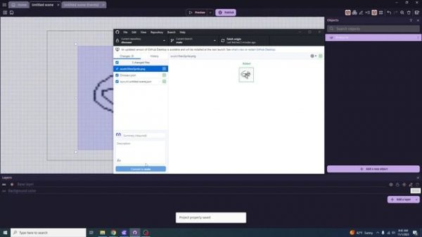 How to use GDevelop as a team with Github