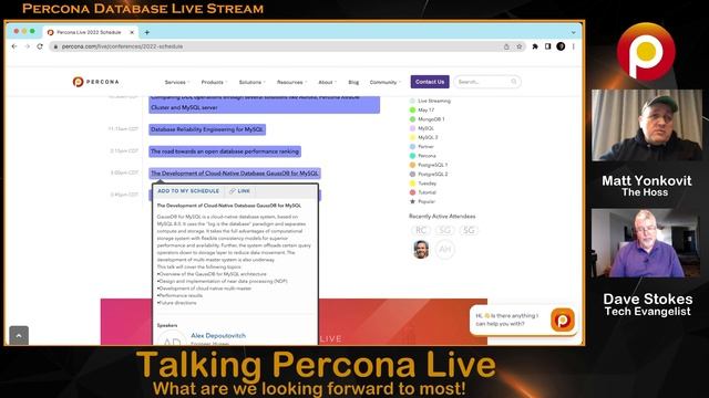 Road to Percona Live - Advanced database topics and Database 101 for Developers смотреть онлайн