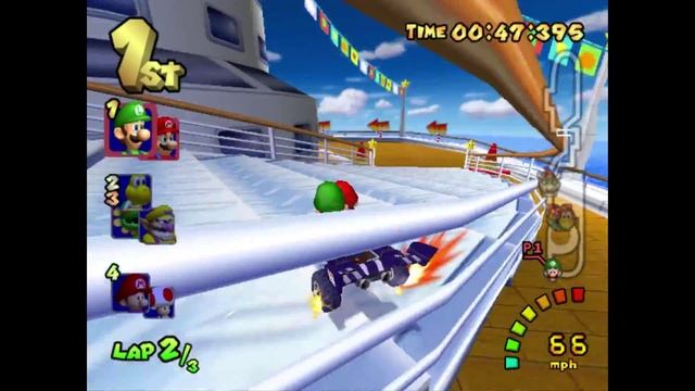 Mario Kart Double Dash SUPER FAST CHEAT CODE смотреть онлайн