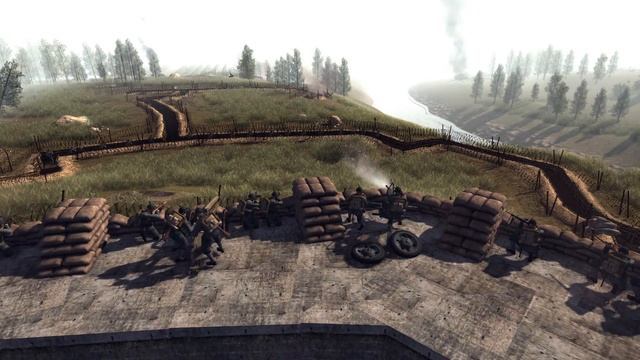 ITALIAN FORT DEFENSE! Twin Mountain Fortresses Under Siege - Men of War RobZ Realism Mod Gameplay смотреть онлайн