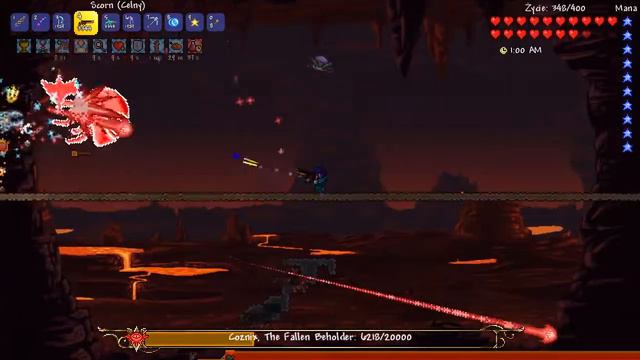 Terraria Boss Checklist #18- Coznix The Fallen Beholder (Expert mode) смотреть онлайн