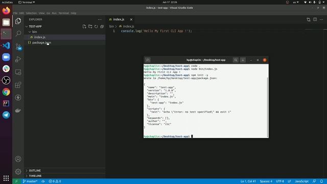 Build CLI Application by Node смотреть онлайн