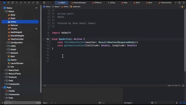 REDUX Architecture in iOS (using ReSwift) смотреть онлайн
