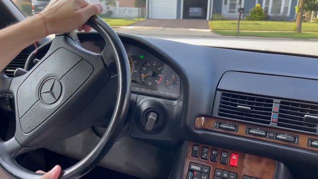Mercedes W140 S500 Driving
