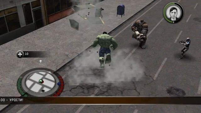 Прохождение игры Невероятный Халк/The Incredible Hulk часть 2 смотреть онлайн