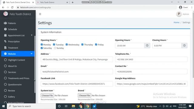 Dental Clinic Management System using PHP and MySQL смотреть онлайн