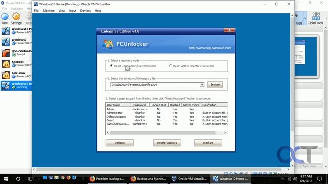 Reset Your Windows Password With PCUnlocker смотреть онлайн