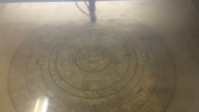 Лазерная гравировка Календарь Майя смотреть онлайн