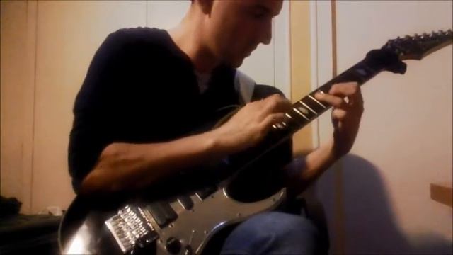 Pachelbel's Canon crazy Tapping Arpeggios - Ibanez Universe Guitar смотреть онлайн
