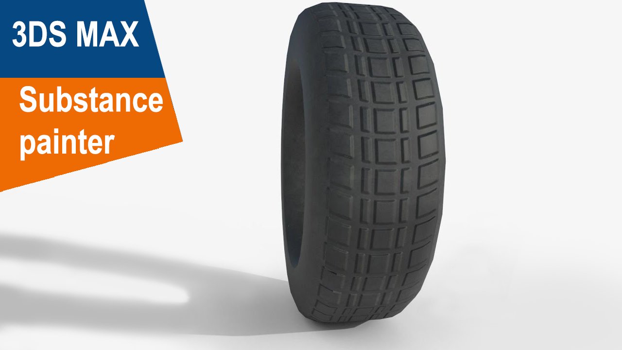 3DS Max/Substance Painter - Создание протектора шины смотреть онлайн