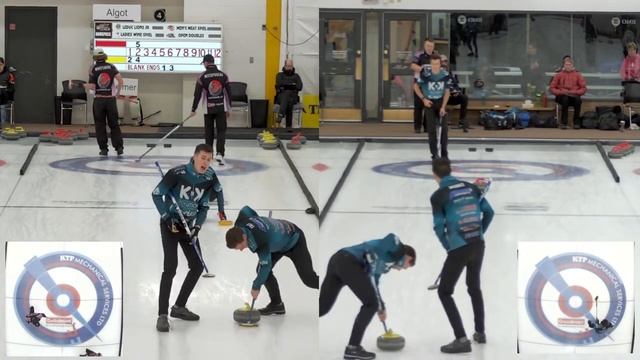 Adam Elsenheimer vs. Terren Algot - Draw 2 - Leduc Lions U20 Bonspiel смотреть онлайн