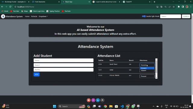 My New Upcoming React Project | Ai Based Attendance System | React Project | Teaser смотреть онлайн