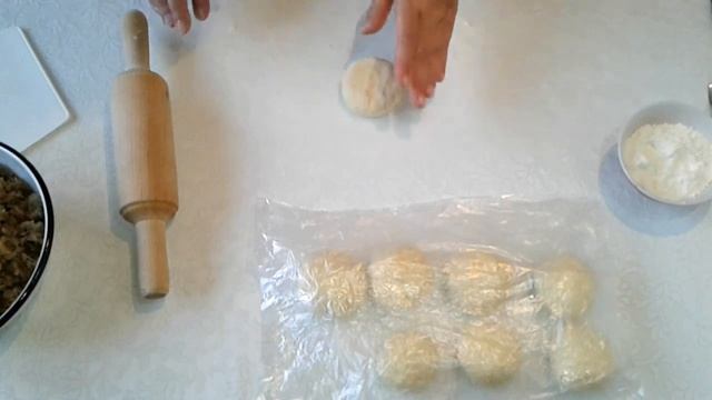 Пирожки с капустой и грибами смотреть онлайн