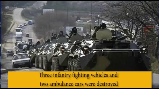 The commander of Ukrainian military unit was attackted near Volnovakha смотреть онлайн