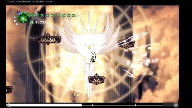 【Hollow Knight】Challenge not to use spells to defeat the Absolute Radiance смотреть онлайн