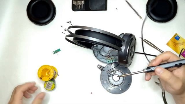 Ампутируем подсветку на наушниках A4Tech G520S смотреть онлайн