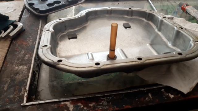 Toyota vitz CVT Transmission oil change and transmission filter cleaning problem solution now смотреть онлайн