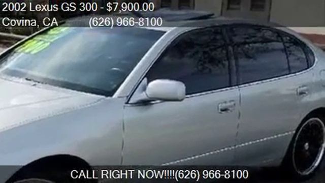 2002 Lexus GS 300 Base 4dr Sedan For Sale In Covina, CA 9172