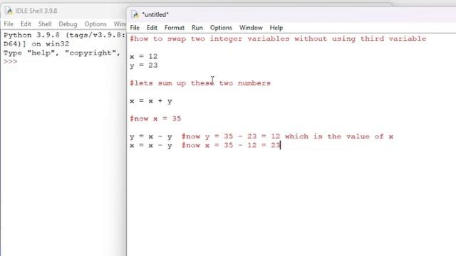 swapping without third variable смотреть онлайн