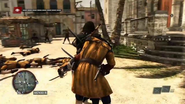 Assassin's Creed 4 Black Flag Brutal Battle Longest Fight In AC4 History смотреть онлайн