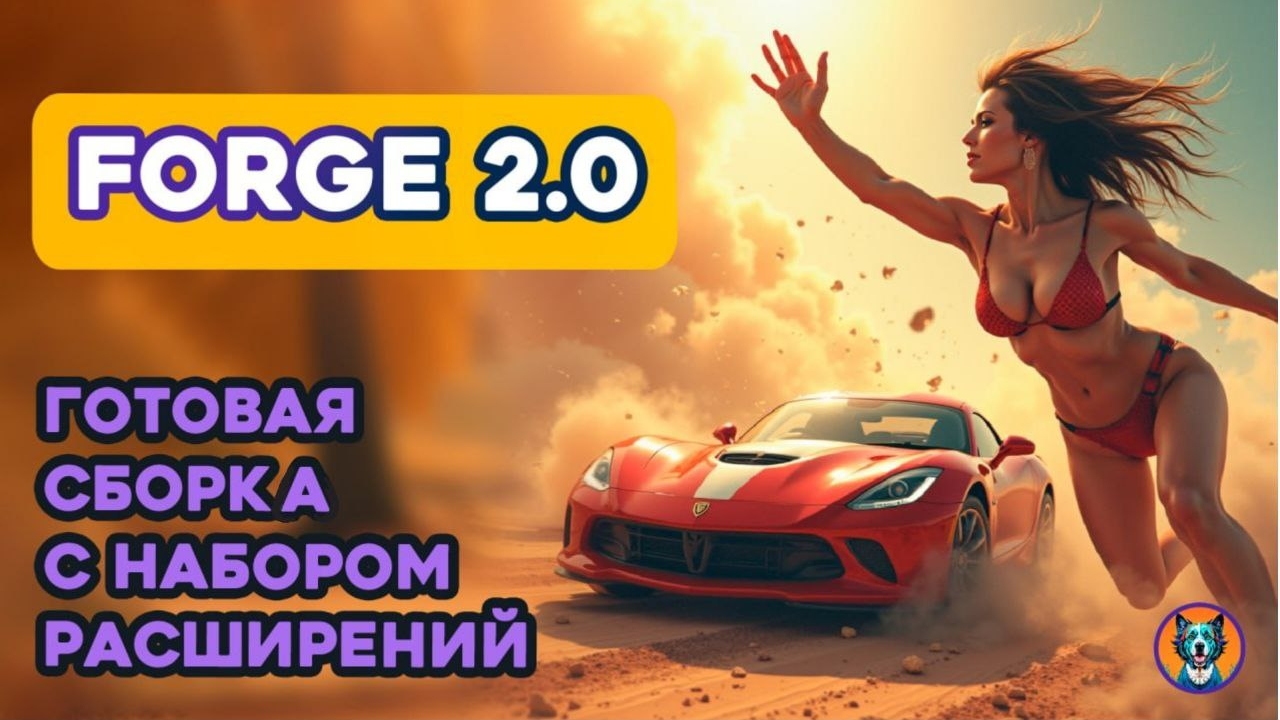 Forge2 Flux | на базе Automatic 1.10 смотреть онлайн