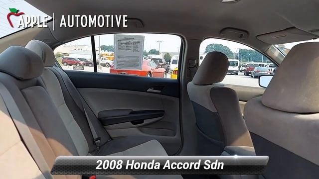 Used 2008 Honda Accord Sdn LX, York, PA 219207A смотреть онлайн