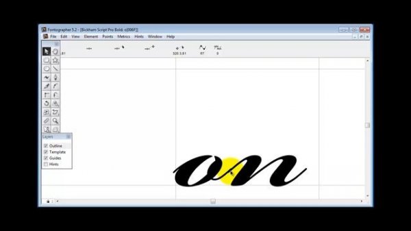 Handwriting Fonts in Fontographer 5
