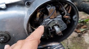 Регулировка контактного зажигания мотоцикла Иж Планета / мотоцикл Иж Планета 5.