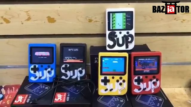 Игровая консоль 8-битная SUP Game Box Plus 400 in 1 смотреть онлайн