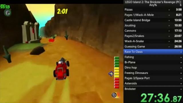 LEGO Island 2:The Brickster's Revenge(PC)Any % in 54:59 смотреть онлайн