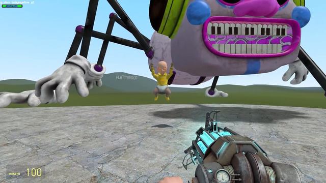 ALL BABY GLAMROCK ANIMATRONICS VS BABY HUGGY WUGGY, AND OTHERS In GMod! (FNAF Security Breach) смотреть онлайн