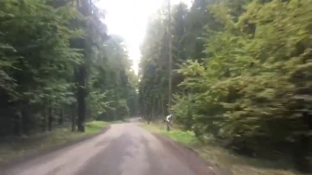 Проезд к участку через посёлок смотреть онлайн