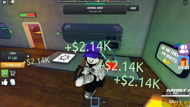 Roblox Zombie Battle Tycoon New Code April 2023 смотреть онлайн