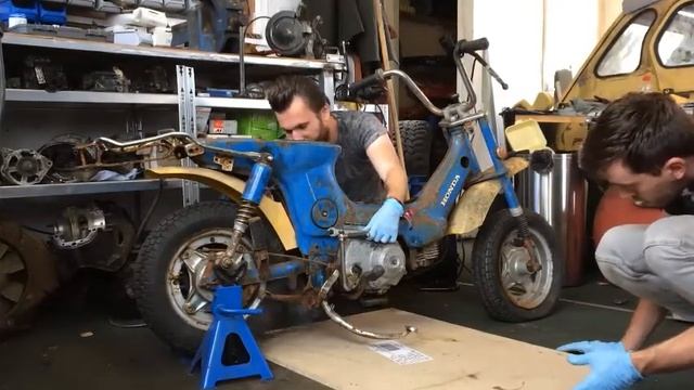 Honda Chaly- our new toy! смотреть онлайн