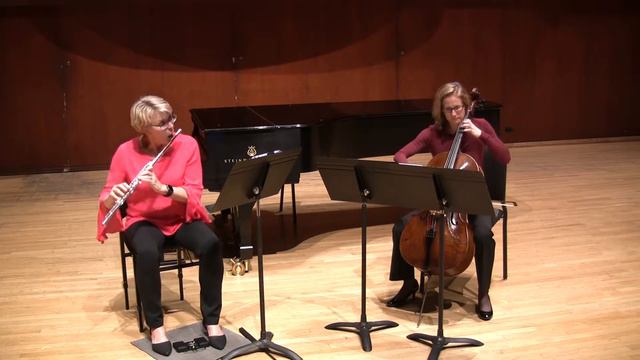 Excerpt from Yuko Uebayashi Suite for Flute & Cello смотреть онлайн