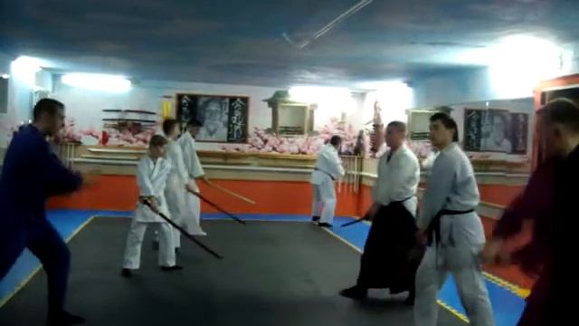 Кэндо. Тренировка в школе Тайкикай смотреть онлайн