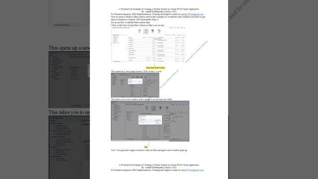 A Worked-Out Example of Creating a Worker Extract in Oracle HCM Cloud Application смотреть онлайн