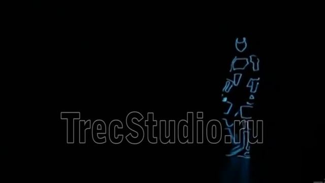 Танцевальное шоу ТРОН в световых костюмах с жонглированием мячом ⚽ Trec Studio
