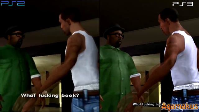 GTA San Andreas - PS2 vs PS3 - HD 720p смотреть онлайн