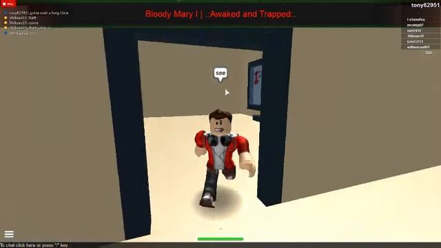 Bloody Mary ROBLOX part 1 Tony62951 смотреть онлайн