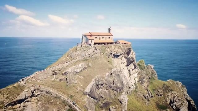 Gaztelugatxe 4k DJI Phantom 4 Pro смотреть онлайн