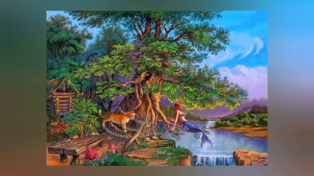 У лукоморья дуб зелёный А.С. Пушкин учим стихи #поэзия #пушкин #учимстихи #длядетей смотреть онлайн