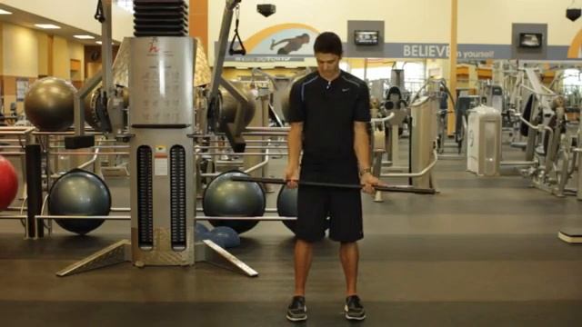 A Biceps & Triceps Workout With a Weighted Mini-Pole смотреть онлайн