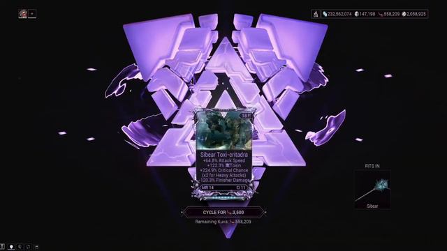 [WARFRAME] Sibear Incarnon Upgrades Going For God Roll Riven | Citrine's Last Wish смотреть онлайн