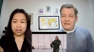 Реакция голландской пары - Ойся ты ойся - Если Девушка Казачка  | Master class of Russian on sabers