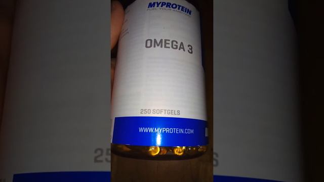 MyProtein OMEGA 3 / halolaj kapszula / Fishoil My protein смотреть онлайн