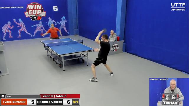 15:00 Гусев Виталий 1-3 Писклов Сергей cтол 5 ЮГ-3 27.04.21 смотреть онлайн