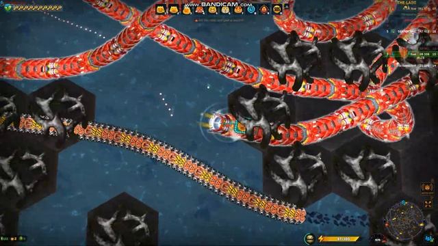 Helicopters Battle Insects And Fire Snakes.  Sun's Littlebigsnake.io