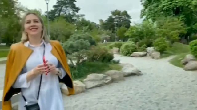 Япония в Украине Парк Киото Сакуры в Киеве Где посмотреть цветение сакуры Kioto sakura Kyiv park смотреть онлайн